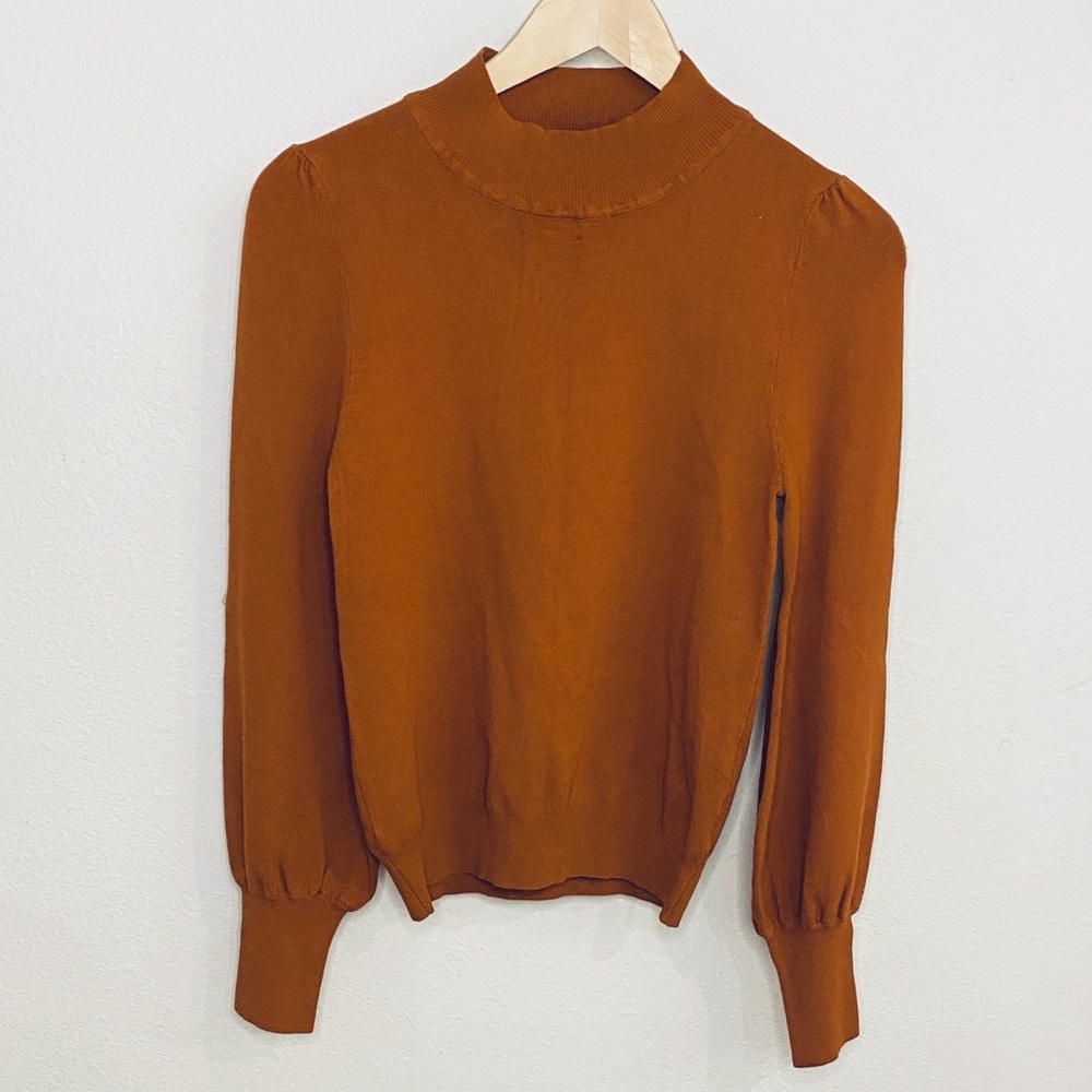 NWOT Skies Are Blue Terracotta Knit Top